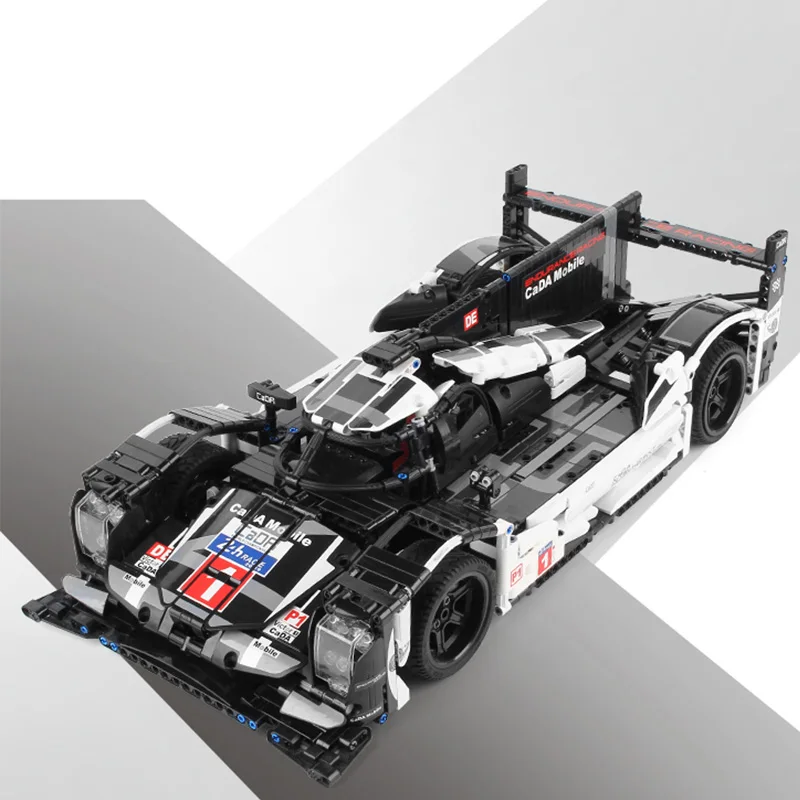 CADA Mobile 1586 шт Супер спортивная машина чемпионы скорости город MOC лего Technic Creator Technic строительные блоки кирпичи игрушки для детей