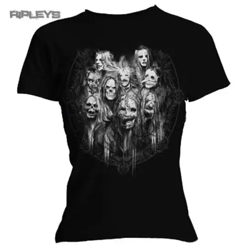 

Official Skinny SLIPKNOT T Shirt MIRRORS Band Face