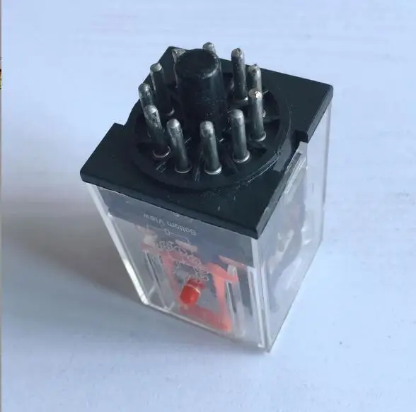 Реле с разъемом PF113A 11 Pin 10 А 250 в пост. Тока 12 220 В переменный ток|220v relay|relay 220v acrelay |