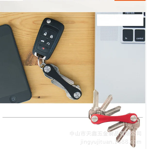 Расширенное издание горячие продажи-KeySmart авиационный алюминиевый ключ хранения включение расширяющиеся аксессуары блистерная упаковка сувениры