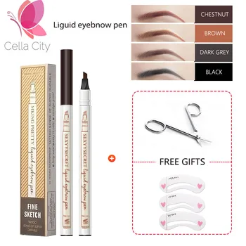 

Drxiner eyebrow pencil Microblading Eyebrow Tattoo Pen Fine Sketch Liquid Eyebrow Pen Waterproof Tattoo Durable Eye Brow Pencil