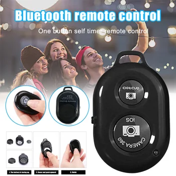 

Bluetooth Remote Control Button Wireless Portable for Mobile Phone Selfie Travel LHB99