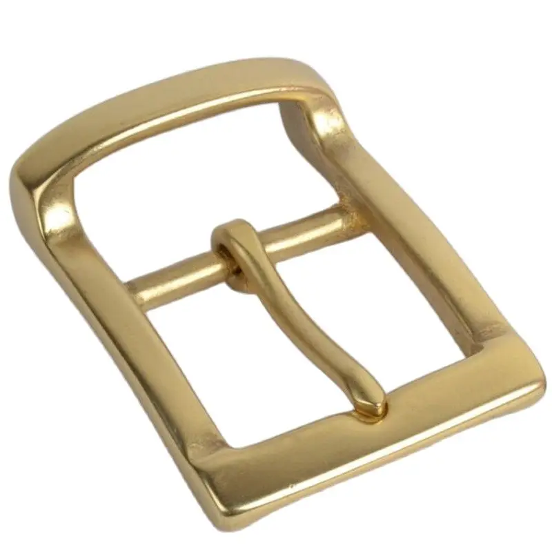 Retail Fashion Men Solid Brass Belt Buckle With 74*53mm Metal Cowboy