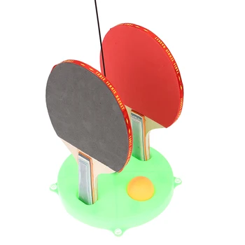 

Portable Table Tennis Trainer Soft Shaft Training Machine Kid Adult Practice Table Tennis Beginner Training Device
