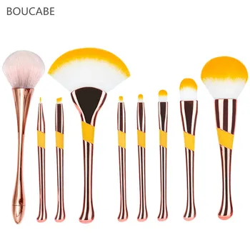 

Soft Big Size Makeup Brushes Cream For Foundation Powder Brush Set Face Blush Brush Professional Large Cosmetic Make Up Tools