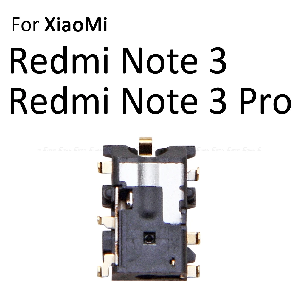 Ухо разъем для наушников аудио Flex для Xiaomi Redmi Примечание 5A 4X 4A 4 3 Pro Разъем Запасные части - Цвет: For Redmi Note 3