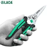 LAOA Multifunctional Scissors Made in Taiwan,China With safety Lock Stainless Shears Cutting Wire cutters Household scissors 1