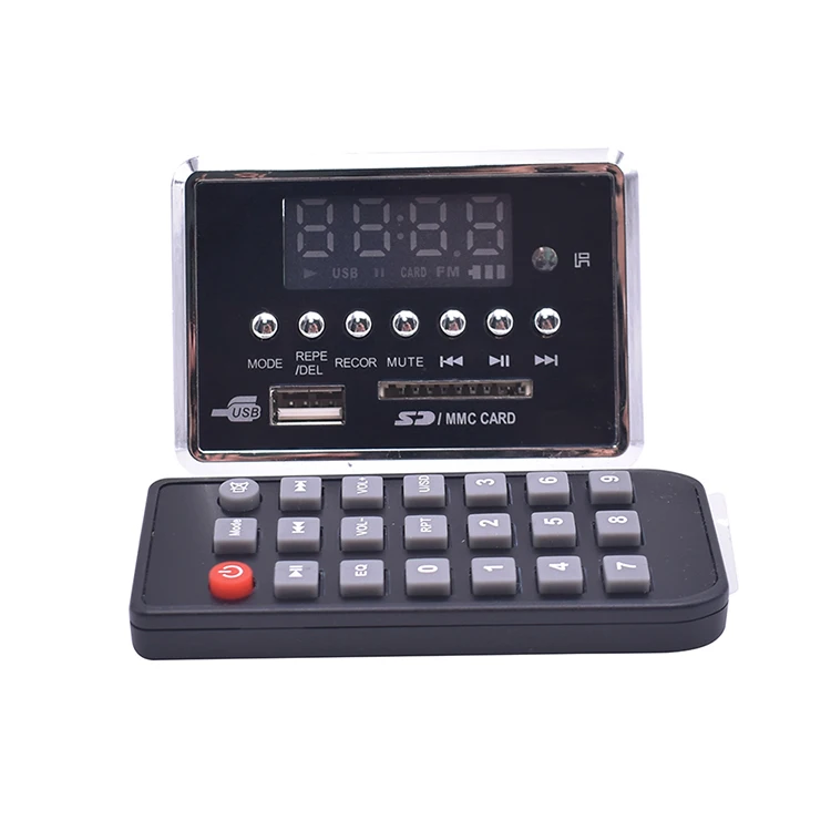 Tenghong Bluetooth 5,0 MP3 аудио декодер доска WMA WAV FLAC APE модуль декодирования DC3.7-5V Поддержка FM AUX запись синий экран