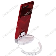 10 шт./лот, Универсальная Подставка для зарядки телефона, защита от кражи, держатель для телефона IPhone, защита от взлома, для розничного магазина телефонов