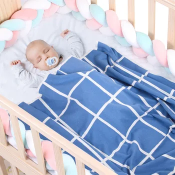 

Baby Bedding Blankets Newborn Knitted Crib Covers Super Soft Infant Children Stroller Swaddle Blanket Toddler Quilts 100*80cm