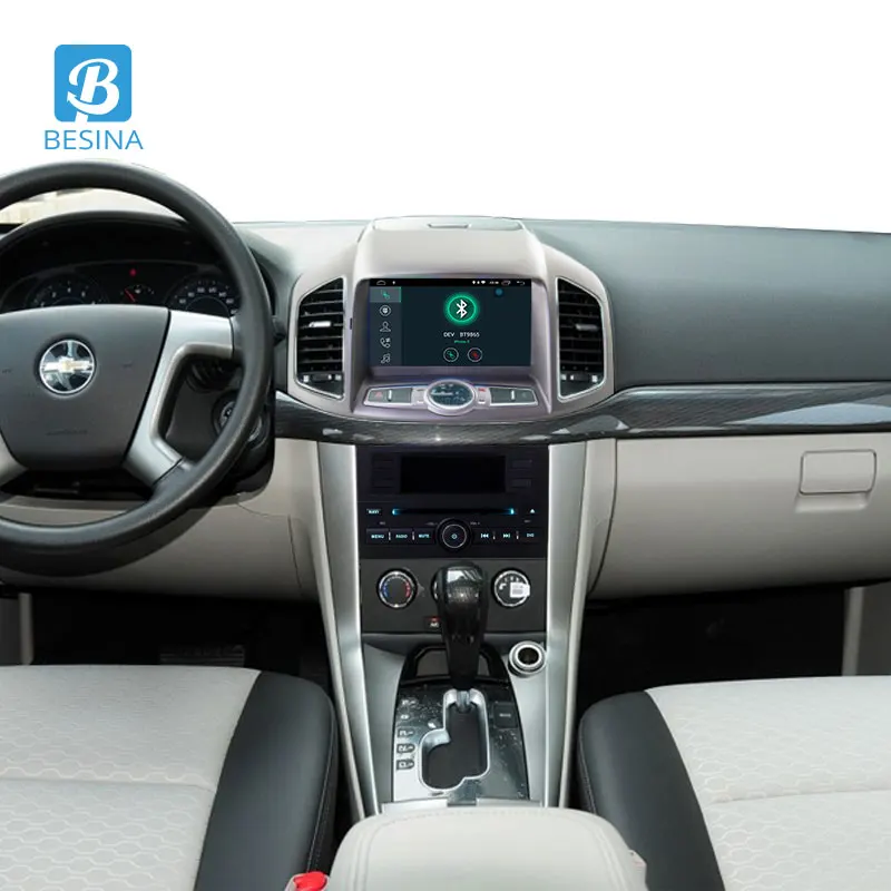 Besina Android 9,0 автомобильный dvd-плеер для Chevrolet Captiva 2006- Мультимедиа gps Навигация стерео 2Din автомобильное радио wifi автоаудио