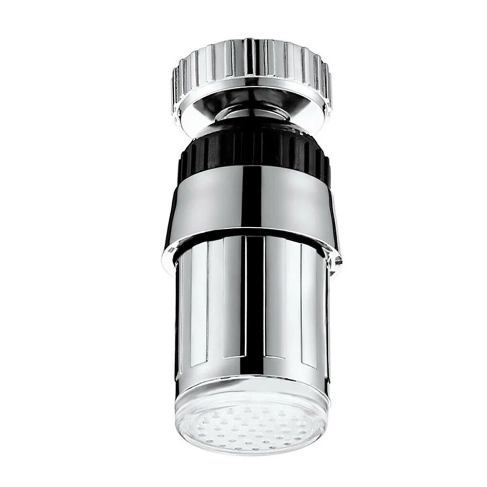 

Water Tap Luminous LED Temperature Sensor Light Angle Adjustable Faucet @LS