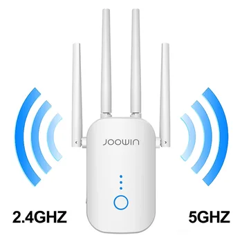 

Long WiFi Range Extender Repeater 1200Mbps Signal Booster 2.4G + 5Ghz Dual Band wifi Amplifier Repeater/Wireless Access Point