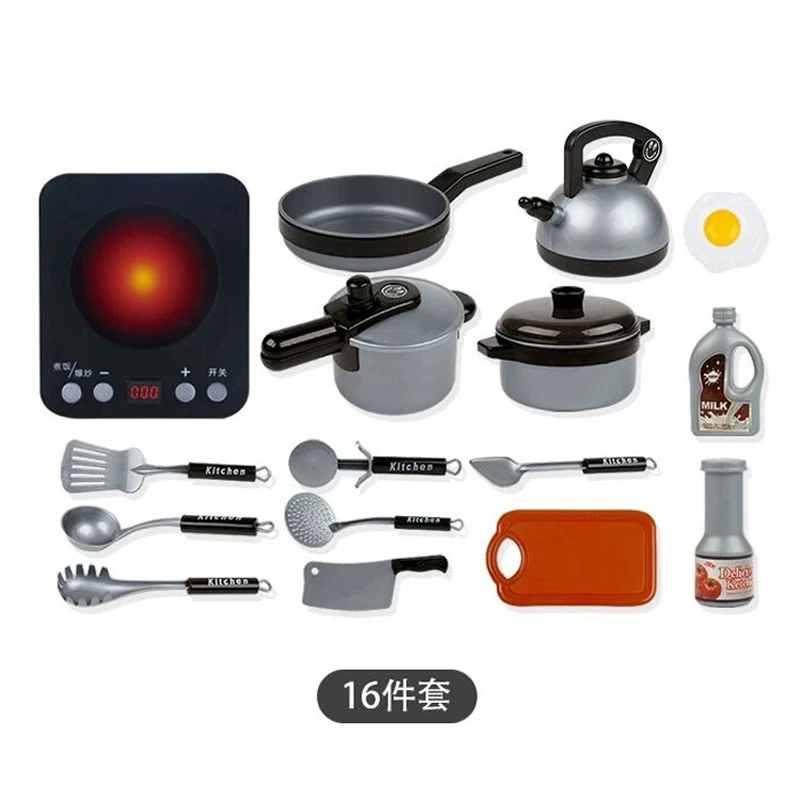 Игровой домик подарок пластиковая детская кухонная игрушка посуда Детская