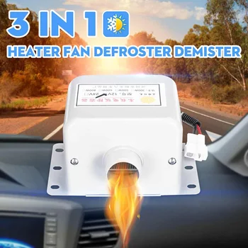 

Car Heater Electric Heater Heating Cooling Fan 12V Dryer Windshield Anti fog Demister Defroster For Auto Boat Vehicle Truck