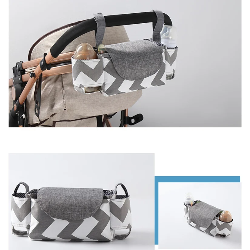 

Multi-function Baby Stroller Bag Large Capacity Diaper Bags Outdoor Travel Hanging Carriage Mommy Bag Infant Care Organizer