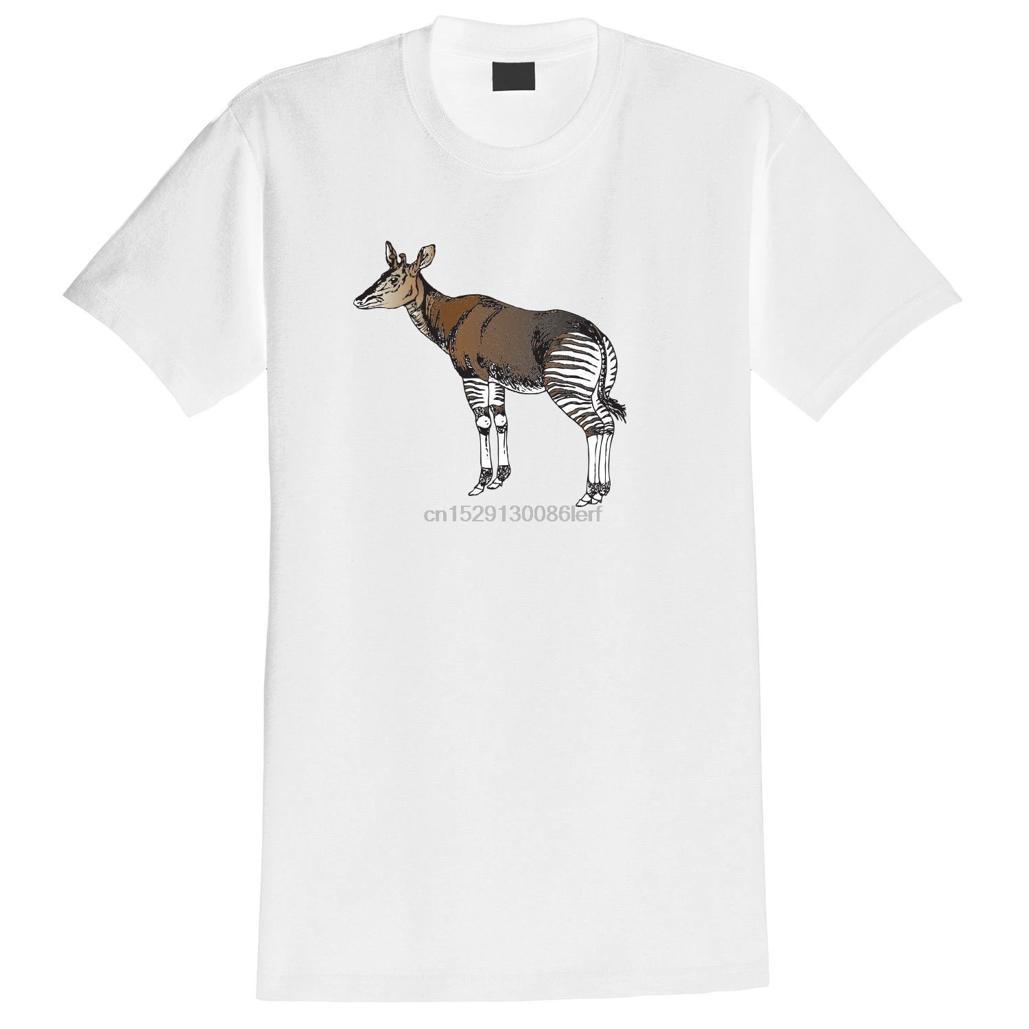 Okapi Animal Print T Shirt Harajuku Tops Fashion Classic Unique Gift Free Shipping |