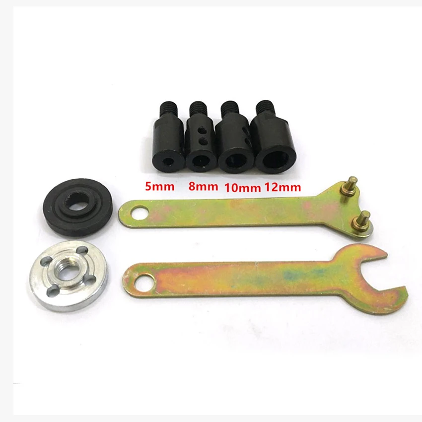 Saw Blade Adapter M10 5/8/10/12mm Drill Spindle Chuck Adapter Grinding