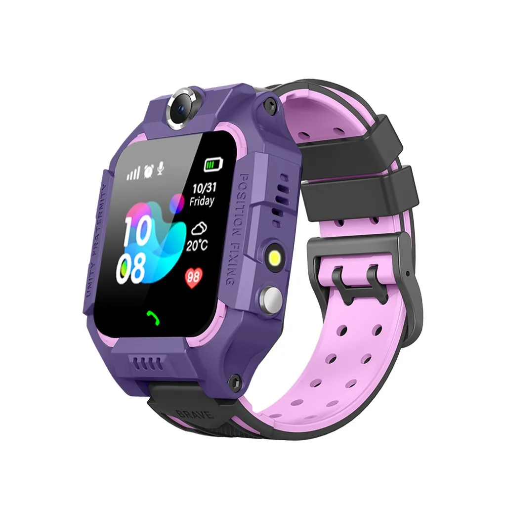  2019 heißer Z6 Smart Telefon Uhren Locator Touchscreen GPS Positioning SOS für Kinder Kinder Smart 