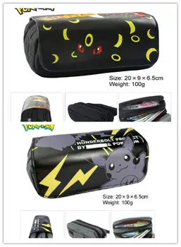 

Anime Pet elves Logo Pencil Case Girls Cosmetic Bag Boys Girls Coin Bag Students Stationery Bag