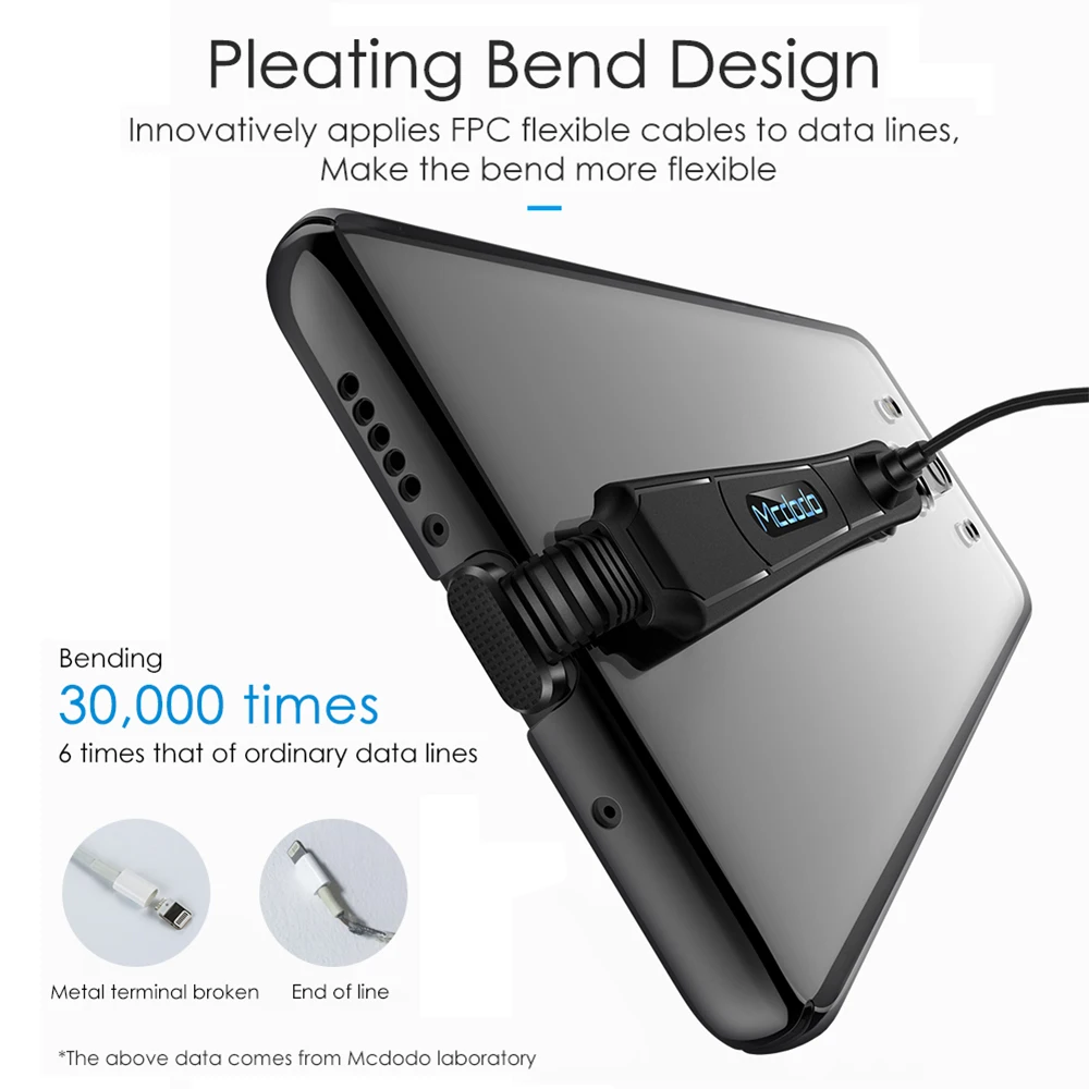 Кабель Mcdodo USB Type C для Samsung S9 S8 Xiaomi Redmi Note 7 2A кабель быстрой зарядки HUAWEI P30 Pro C|Кабели