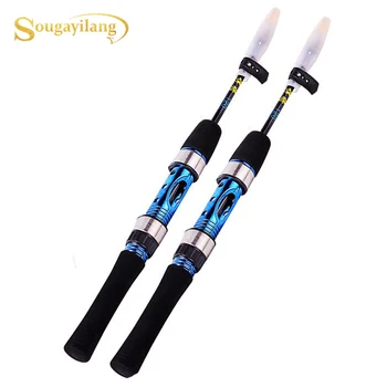 

Sougayilang 1.2m Telescopic Rod Carbon Superhard Ultra Light Telescopic Fishing Rod Surf Fishing Rod Spinning Fishing Pole