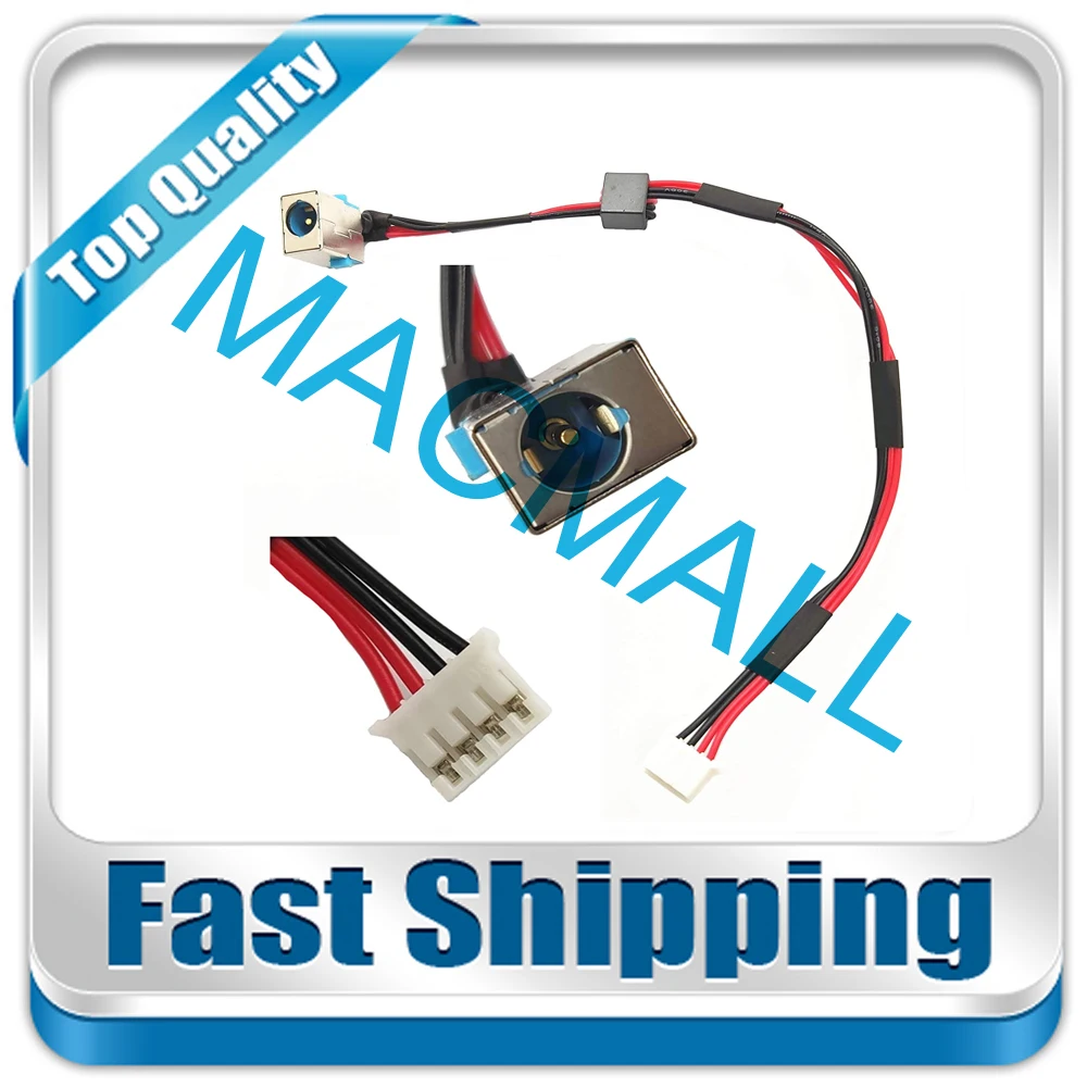 

New For Acer Aspire E1-521 E1-531 E1-531G E1-571 E1-571G 5750 DC30100JM00 90W DC Power Jack with Cable Socekt