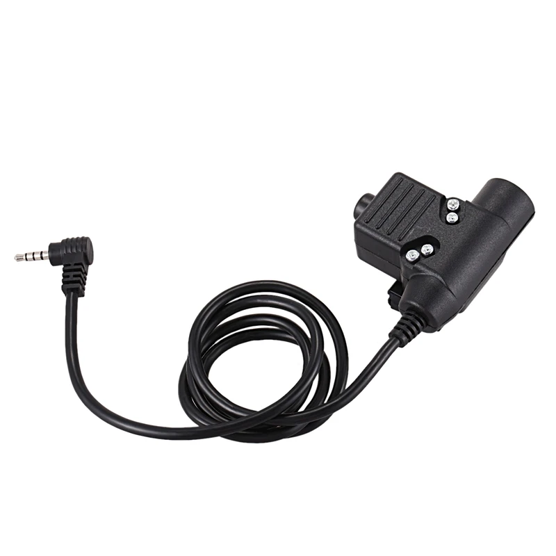 Headset Adapter Z113 for Walkie Talkie Yaesu 3 5mm 4 Pole U94 PTT Cable profession