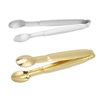 

1pc Coffee Sugar Clip Stainless Steel Tweezer Mini Clamp Tong Clips Coffee Little Tea Clips Hot Kitchen Bar Tool Supply