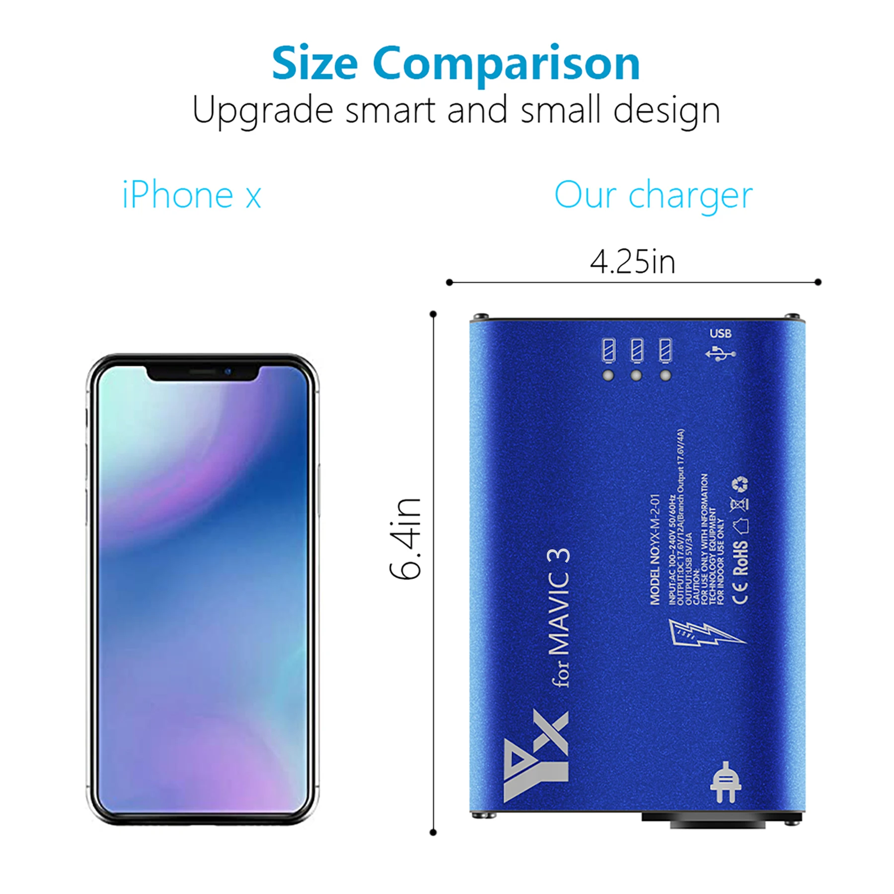 5 in 1 Battery Charger Hub DJI Mavic 3/3 Cine Drone Remote Controller SmartPhone Charging Hub Intelligent Rapid Charger drone repair parts lipo battery charger drone battery charger