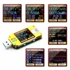 UM24/UM24C UM25/UM25C UM34/UM34C Type-C USB Voltmeter Ammeter Resistance Meter Charging Voltage Current Tester LCD Color Display ► Photo 2/6