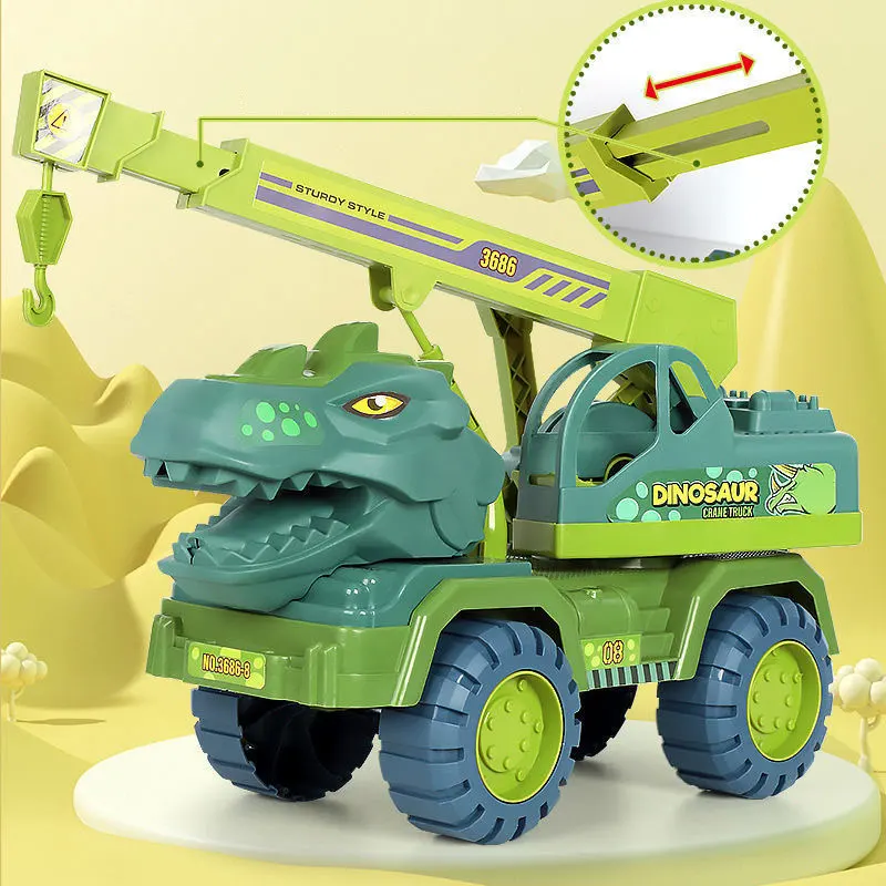 Caminhão Dinossauro, brinquedo superdimensionado para carro