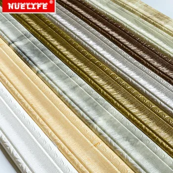 

Mahogany pattern edge strip TV background border decoration strip waterproof bumper skirting waist line skirting soft sticker