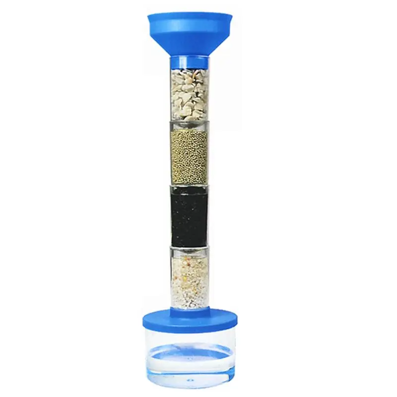 

Clean Water Experiment Kit Children DIY Sewage Filter Purification System Toy