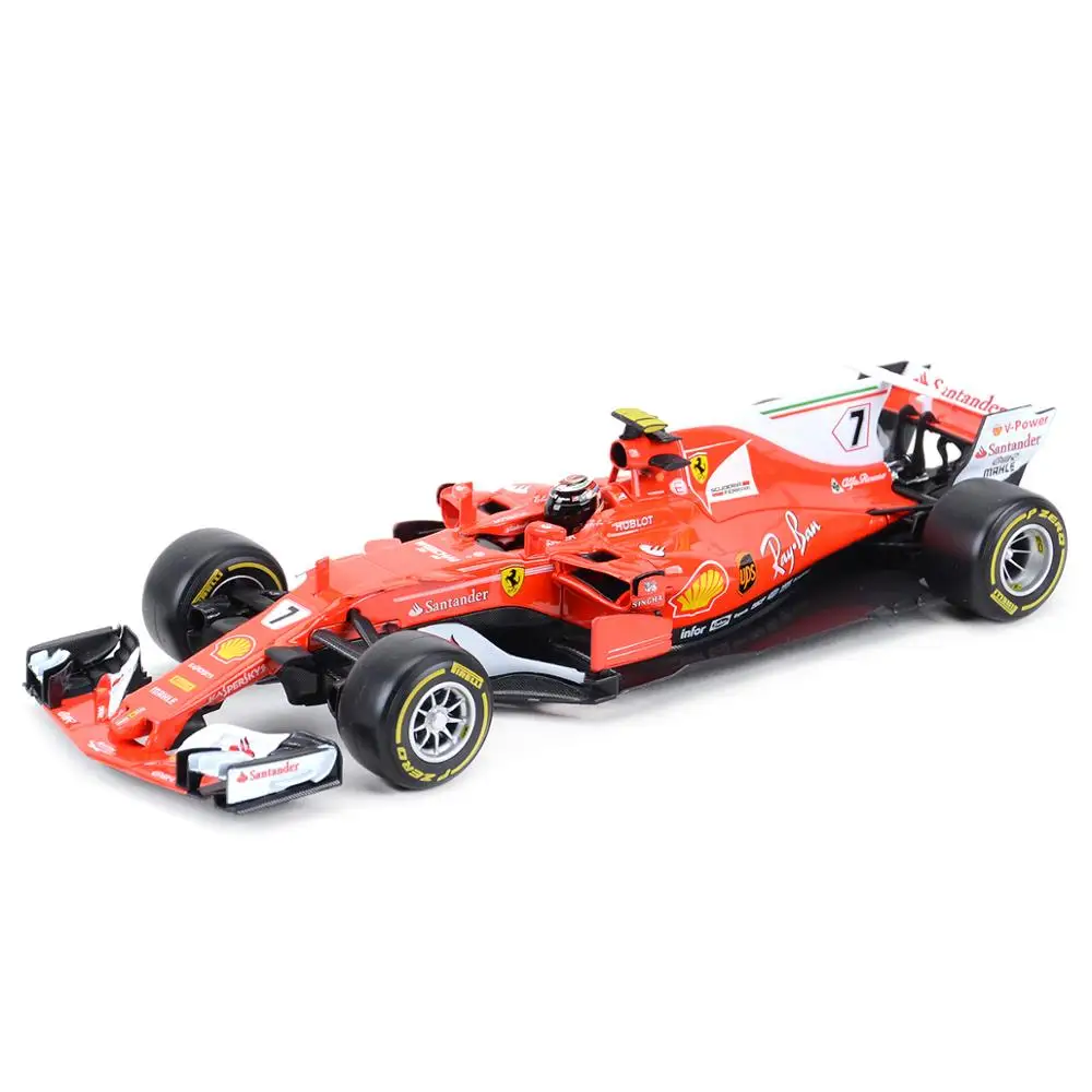 Bburago 1:18 2017 SF70H F1 Racing #7 #05 формулы автомобиля статические литые транспортные