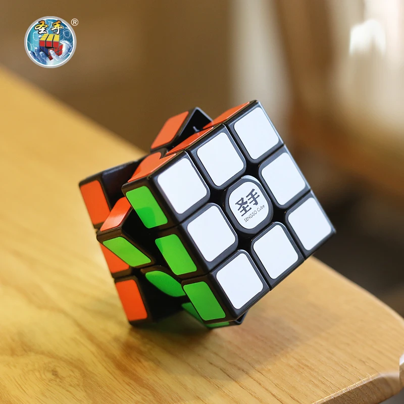 SengSo Shengshou 3x3 волшебный куб Legend S Черный 3x3x3 скоростные кубики 5 6 см