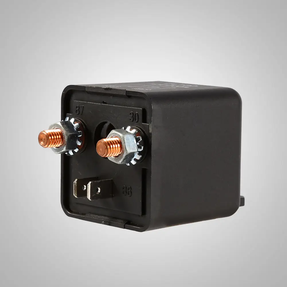 Heavy Duty DC 12V 200A ON/OFF Switch Split Charge Relay For Boat Car High Power