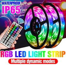 

LED RGB Light Strip 12V IR Infrared Control Lamp Ribbon LED Waterproof Strip 5M 10M 15M 20M LED Home Decoration Atmosphere Lamp
