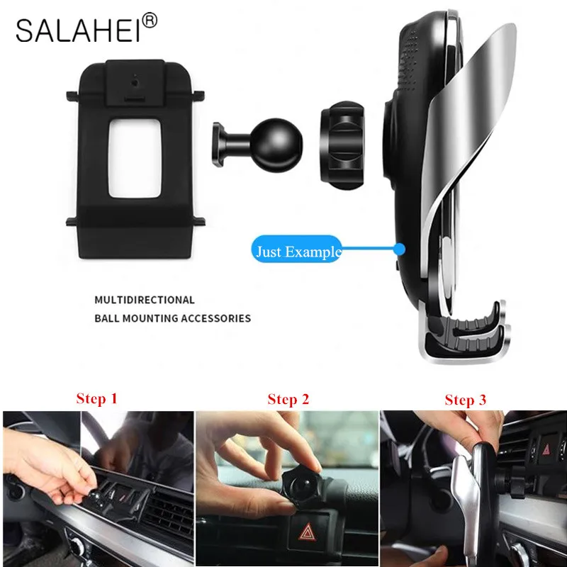 Mobile Phone Holder For Mercedes-Benz C Class W205 Dashboard Mount GPS Phone Holder Clip Clamp Stand In Car