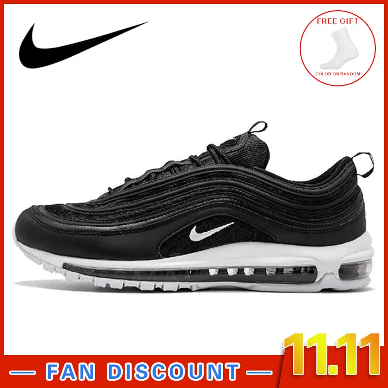

Nike Air Max 97 LX men's running shoes original authentic fashion outdoor sports shoes breathable comfort 2019 new 921826-001