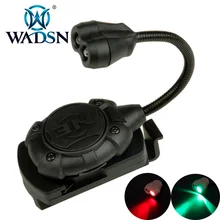 WADSN Тактический шлем с подсветкой Princeton Tec MPLS2 Combo страйкбол зеленый/красный с IR Rail Lampe WNE05009 охотничье оружие огни
