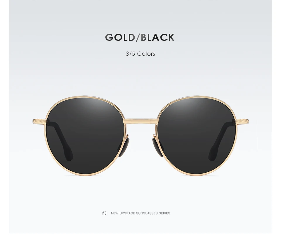 designer sunglasses for women Folding Polarized Round Sunglasses for women men Mirror UV400 lens Alloy Metal Frame Fashion Rectangular Classic Sunglasses big sunglasses for women