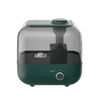 5L Air Humidifier Household Ultrasonic Scent Diffuser Ultra-silent Air Purifer Mist maker Removable Large Diameter Water Tank EU 1