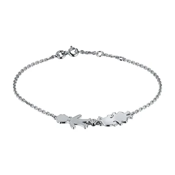 

Bracelet silver diamond e0601br10176200