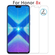 Case Untuk Honor 8 X Kasus untuk Huawei Honor 8X8 X X8 Penutup Belakang Kasus Pelindung Ponsel Tritone Kaca Tempered 6.5 Honor 8X Melindungi(China)