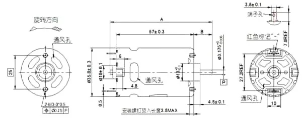 RS550 16,8 18 21 25 v провод из чистой меди электродвигатель ручная Аккумуляторная дрель электрические аксессуары для отверток DC мотор 12T Шестерня