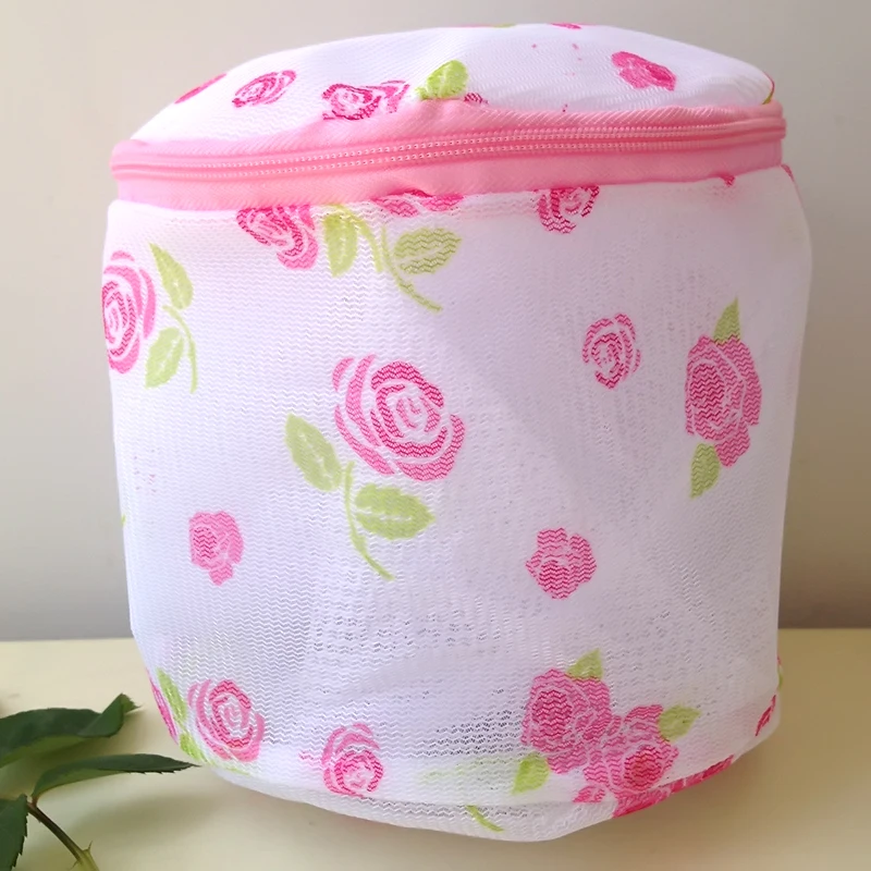 Zipped Wash Bag Laundry Washing Mesh Net Lingerie Underwear Bra Clothes Socks