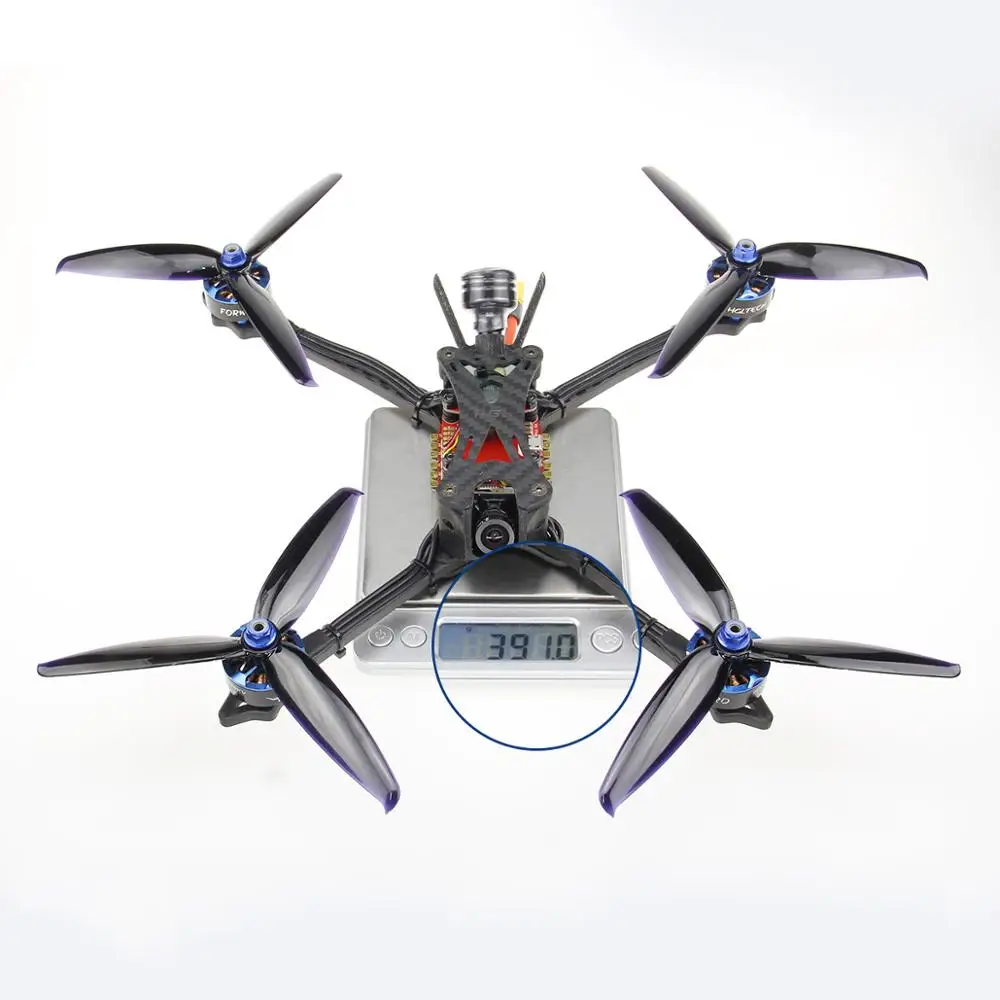 HGLRC Wind6 6S BNF FPV гоночный Дрон F7 FC 2408 1700KV бесщеточный двигатель Blheli32 65A 4в1 ESC вперед VTX полёт стек