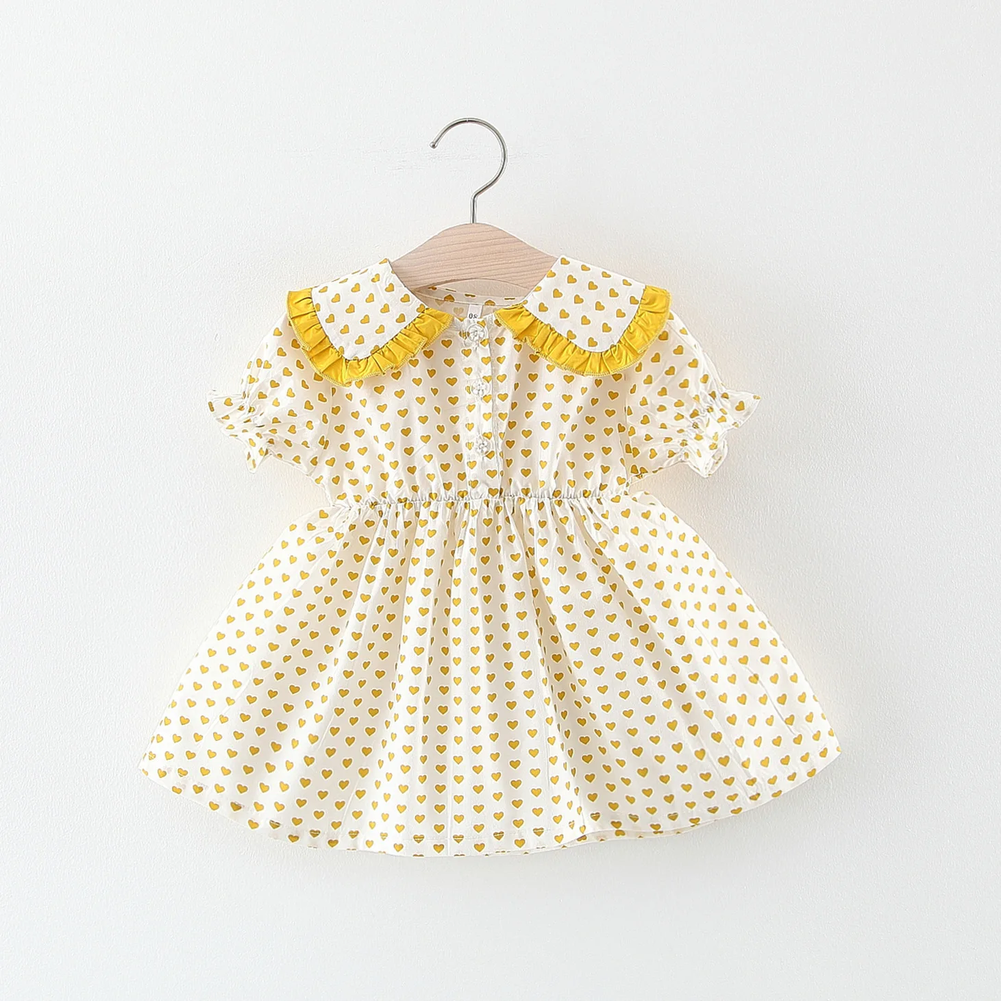 Платье для девочек; ; летнее платье с принтом