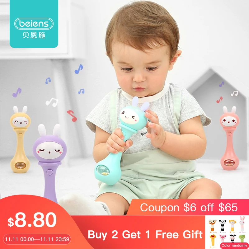 1825.54руб. |Beiens младенец погремушки, игрушки для новорожденных, детские игрушки музыка, раннее обучение,-in Детские погремушки и мобильники from Игрушки и хобби on AliExpress - 11.11_Double 11_Singles' Day